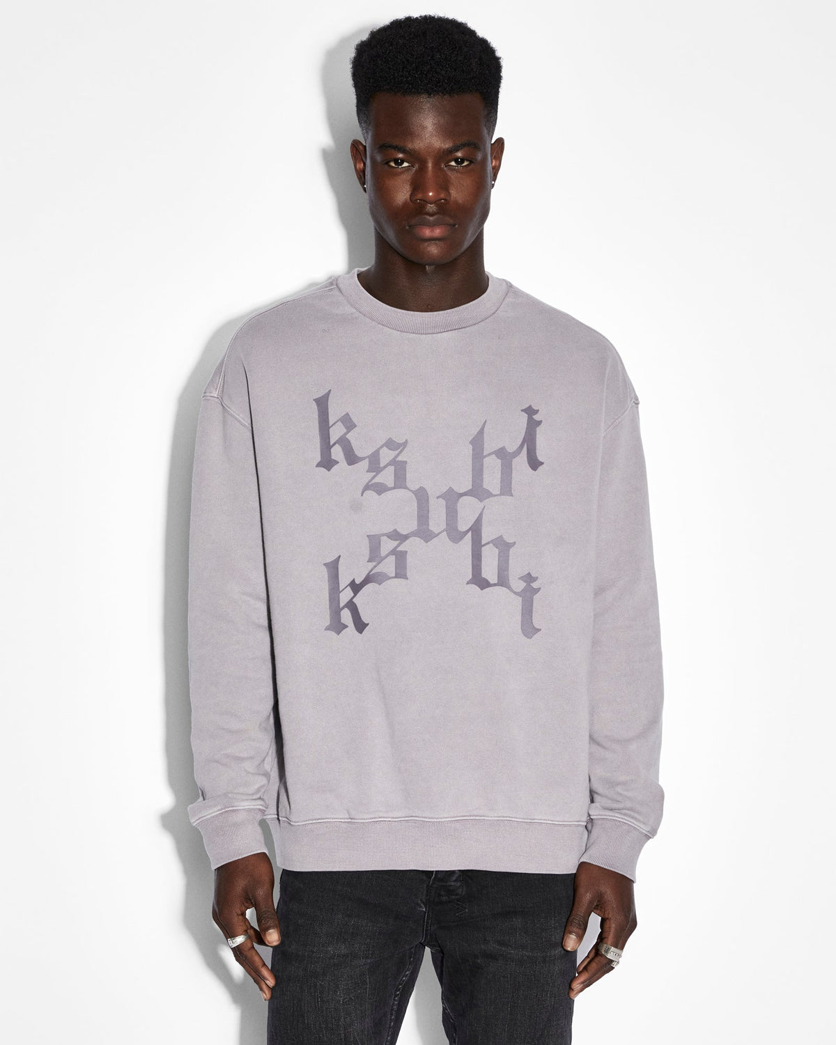 MENS KULT BIGGIE CREW SILT FLEECE