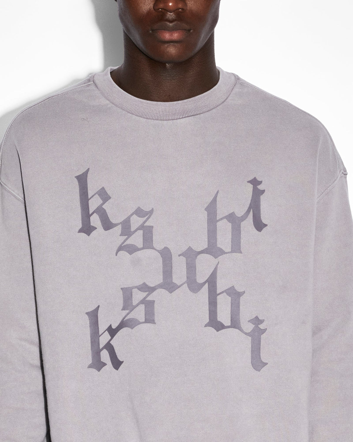 MENS KULT BIGGIE CREW SILT FLEECE
