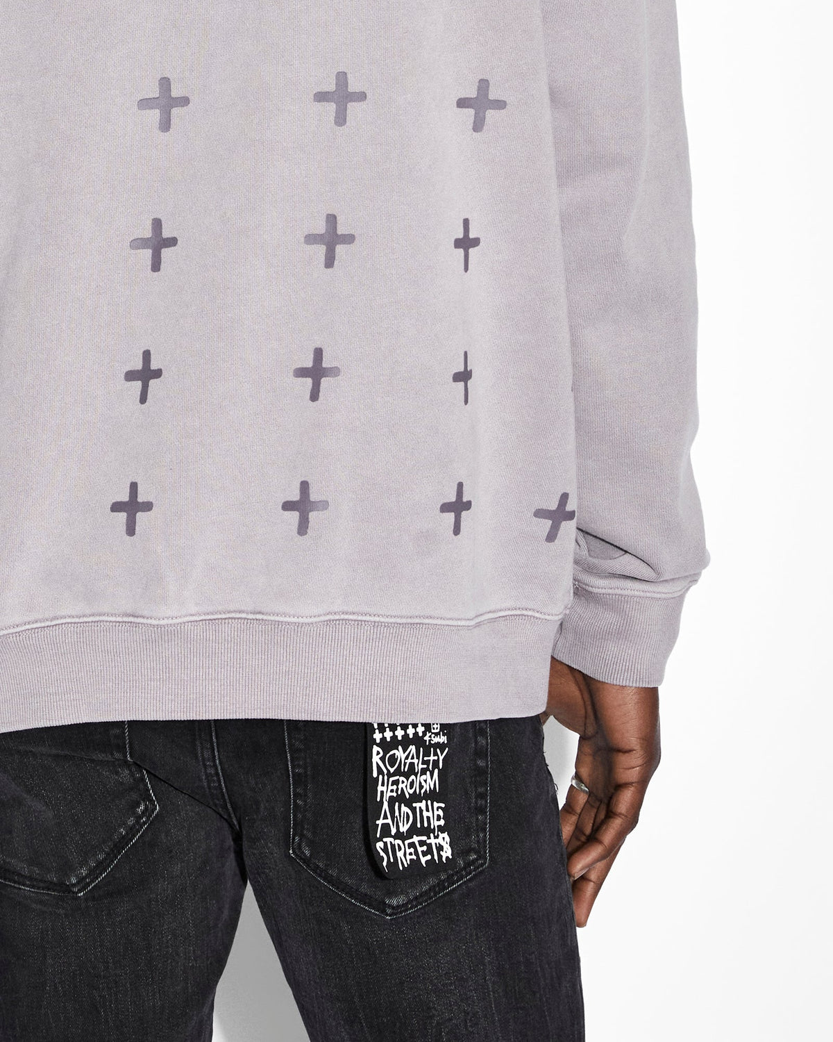 MENS KULT BIGGIE CREW SILT FLEECE