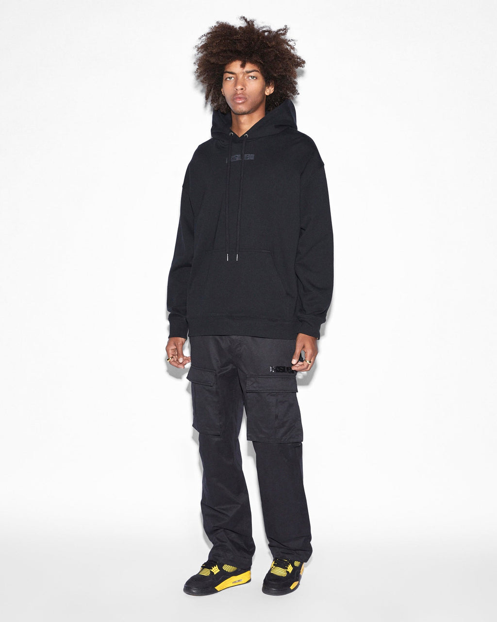 MENS SPEEDER FUGITIVE CARGO BLACK PANTS