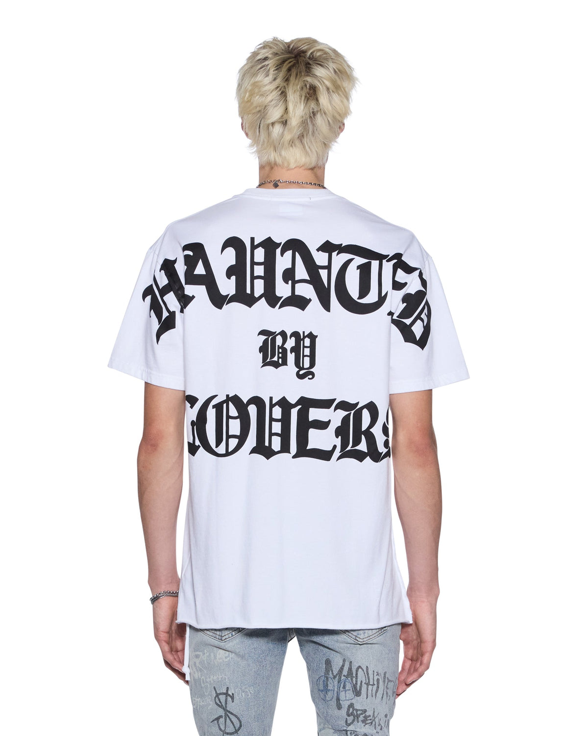 HAUNTED BIGGIE SS TEE WHITE