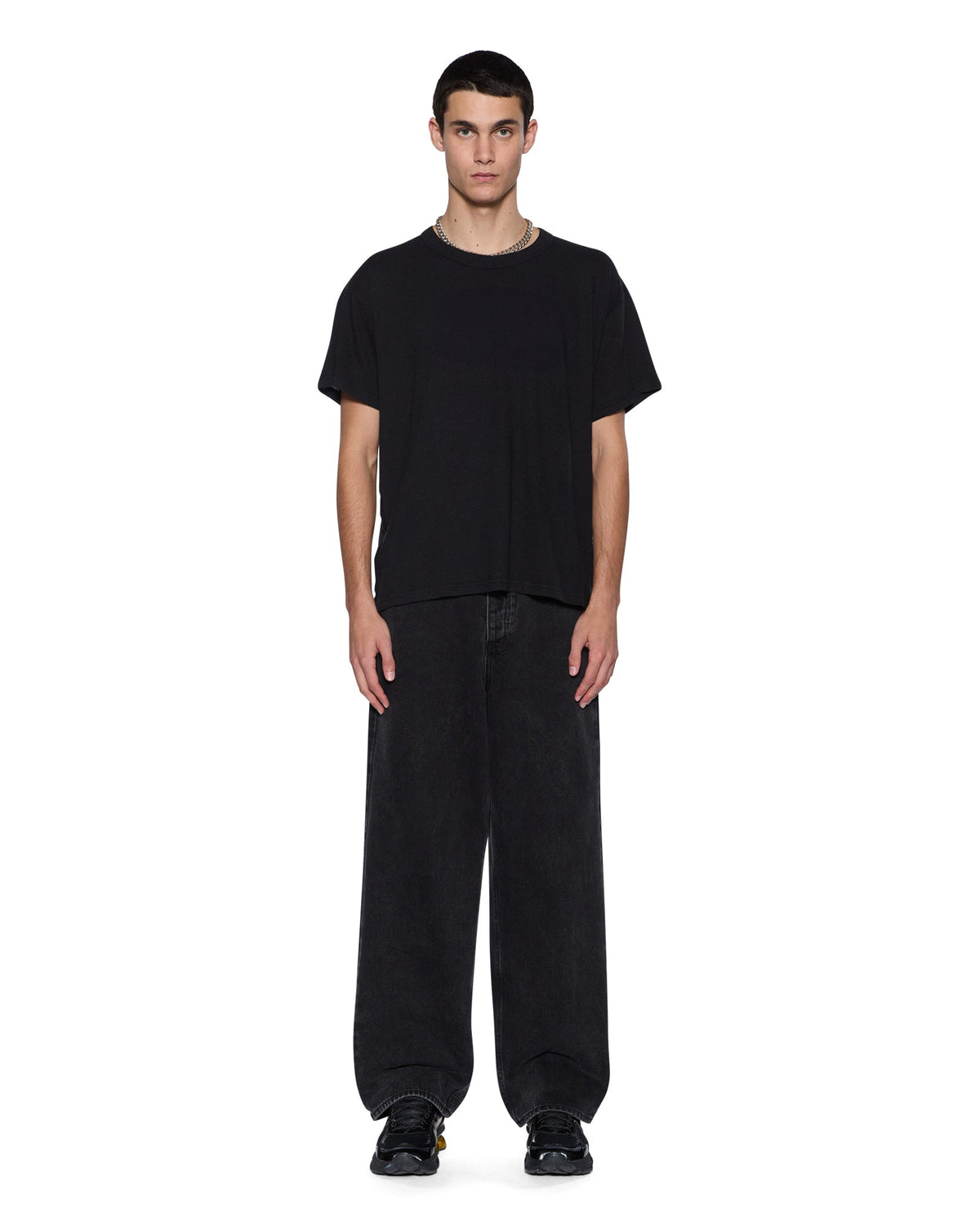 SLUB SID SS TEE BLACK