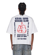 Mens Club Ekcess Ss Tee Tru White Oversized Tees - White