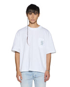 MENS EFFECT EKCESS POCKET SS TEE TRU WHITE TEES