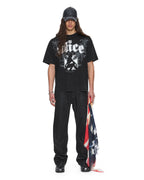 MENS KSUBI X ALICE HOLLYWOOD GRAPHIC TEE BLACK TEES