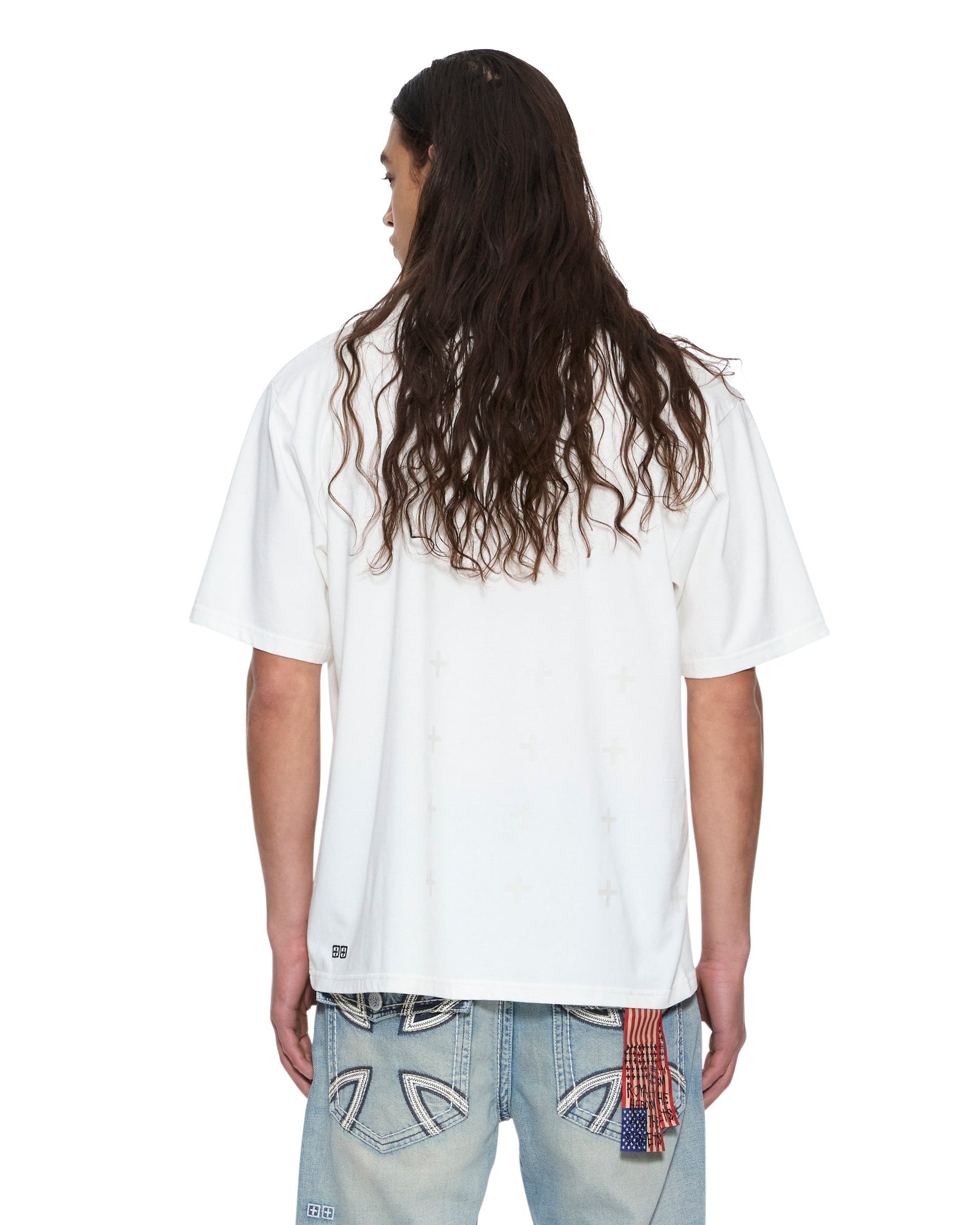 MENS KSUBI X ALICE HOLLYWOOD GRAPHIC TEE WHITE TEES