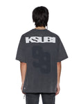 RUGGED EKCESS SS TEE BLASTED BLACK