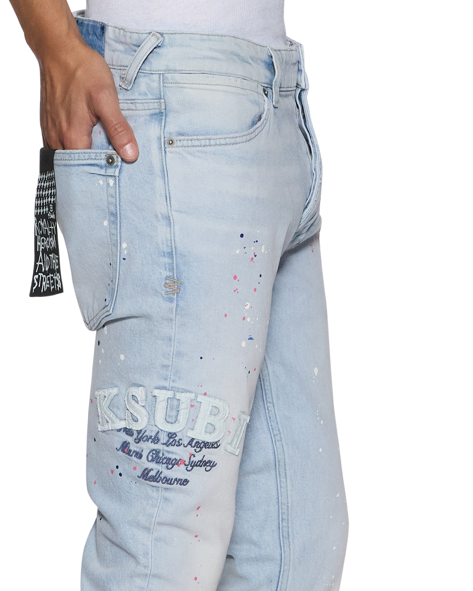 Mens Van Winkle Kstellar Genesis Skinny Denim Jeans | Ksubi ++