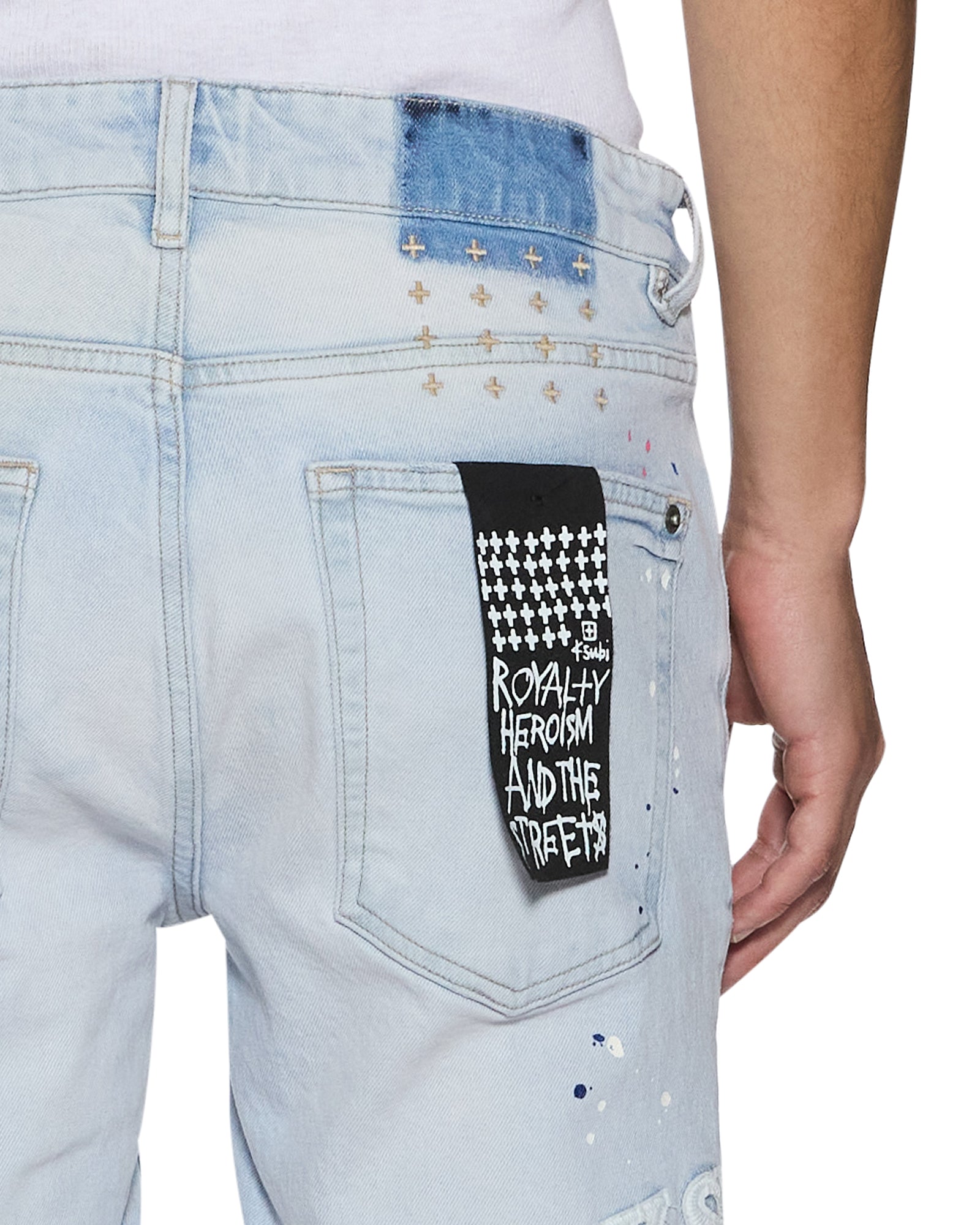 Mens Van Winkle Kstellar Genesis Skinny Denim Jeans | Ksubi ++
