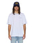 MENS  TRUCKSTOP EKCESS SS TEE SLUB WHITE OVERSIZED TEES
