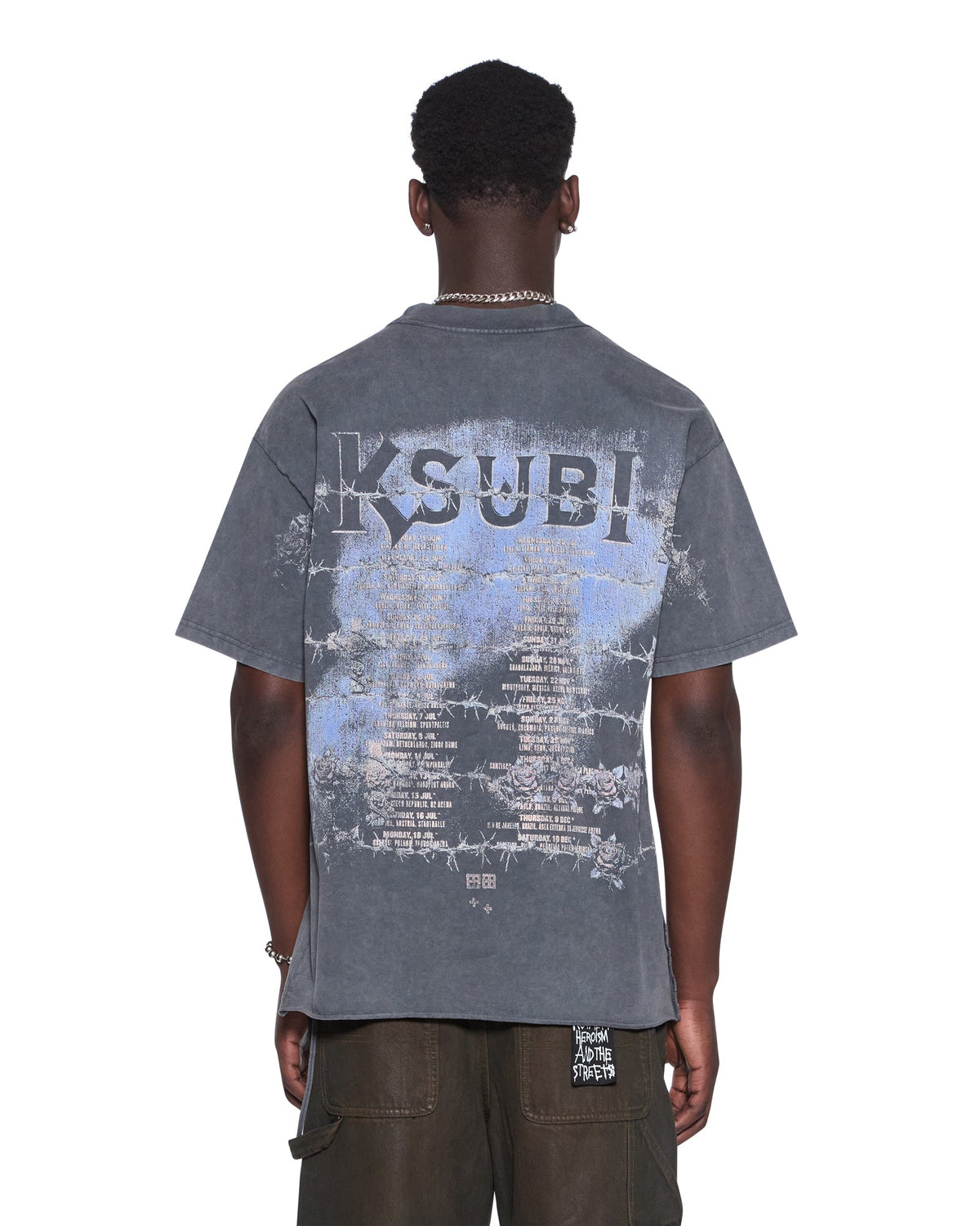 MENS DEATH SNAKE EKCESS SS TEE RHINO TEES