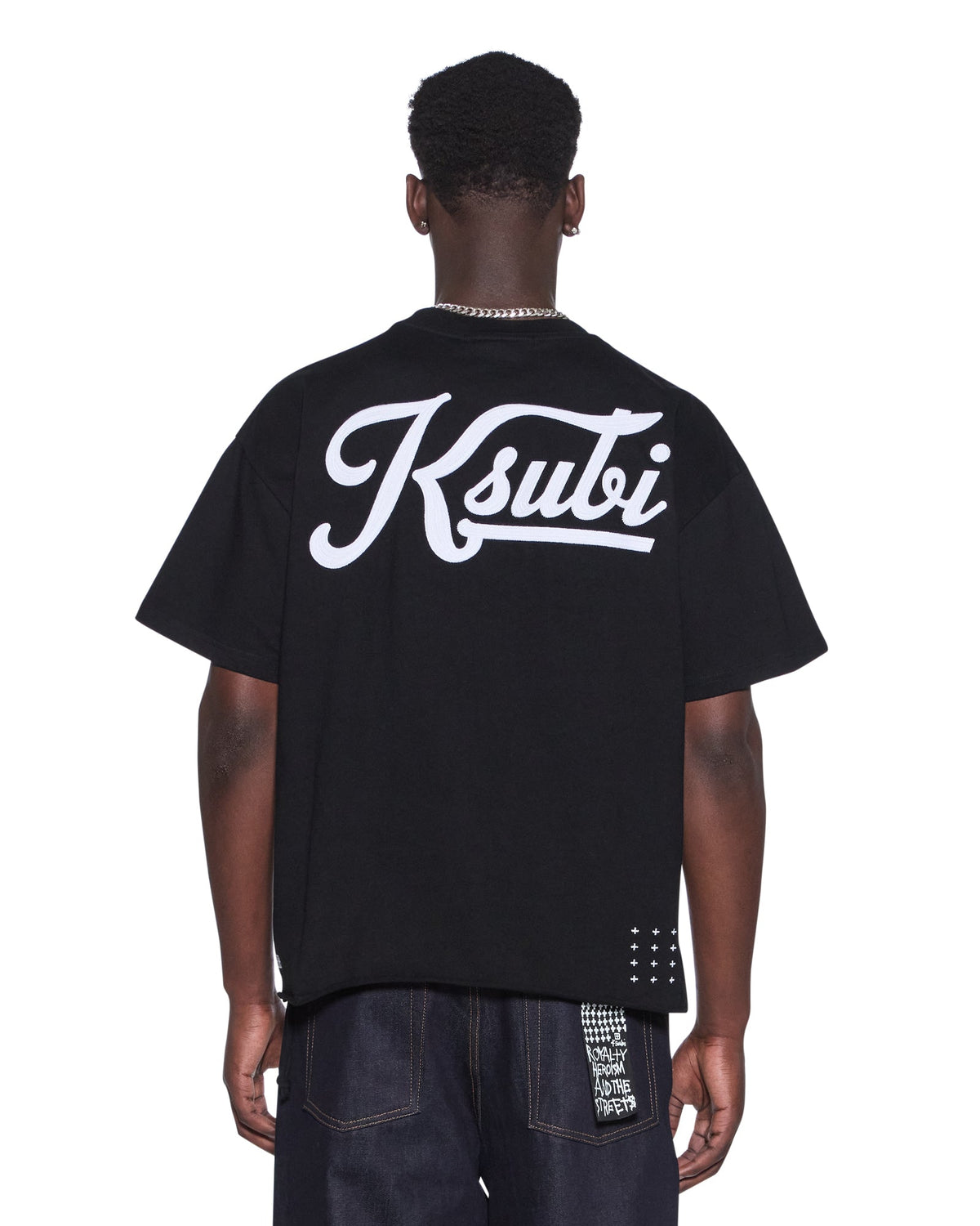 MENS OUTFIELD EKCESS SS TEE BLACK TEES