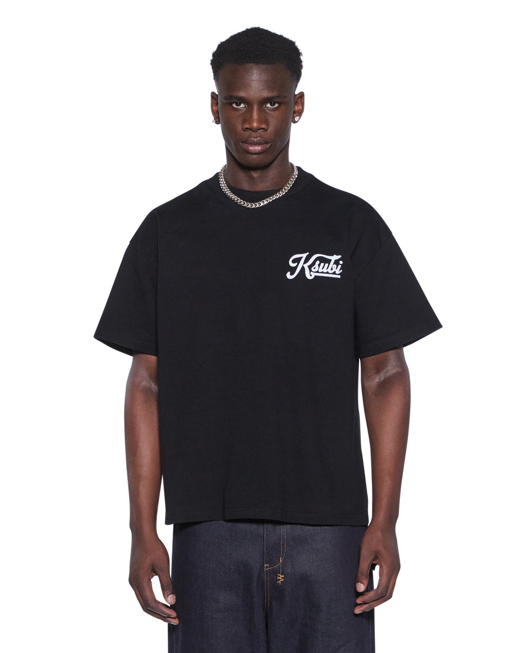 MENS OUTFIELD EKCESS SS TEE BLACK TEES
