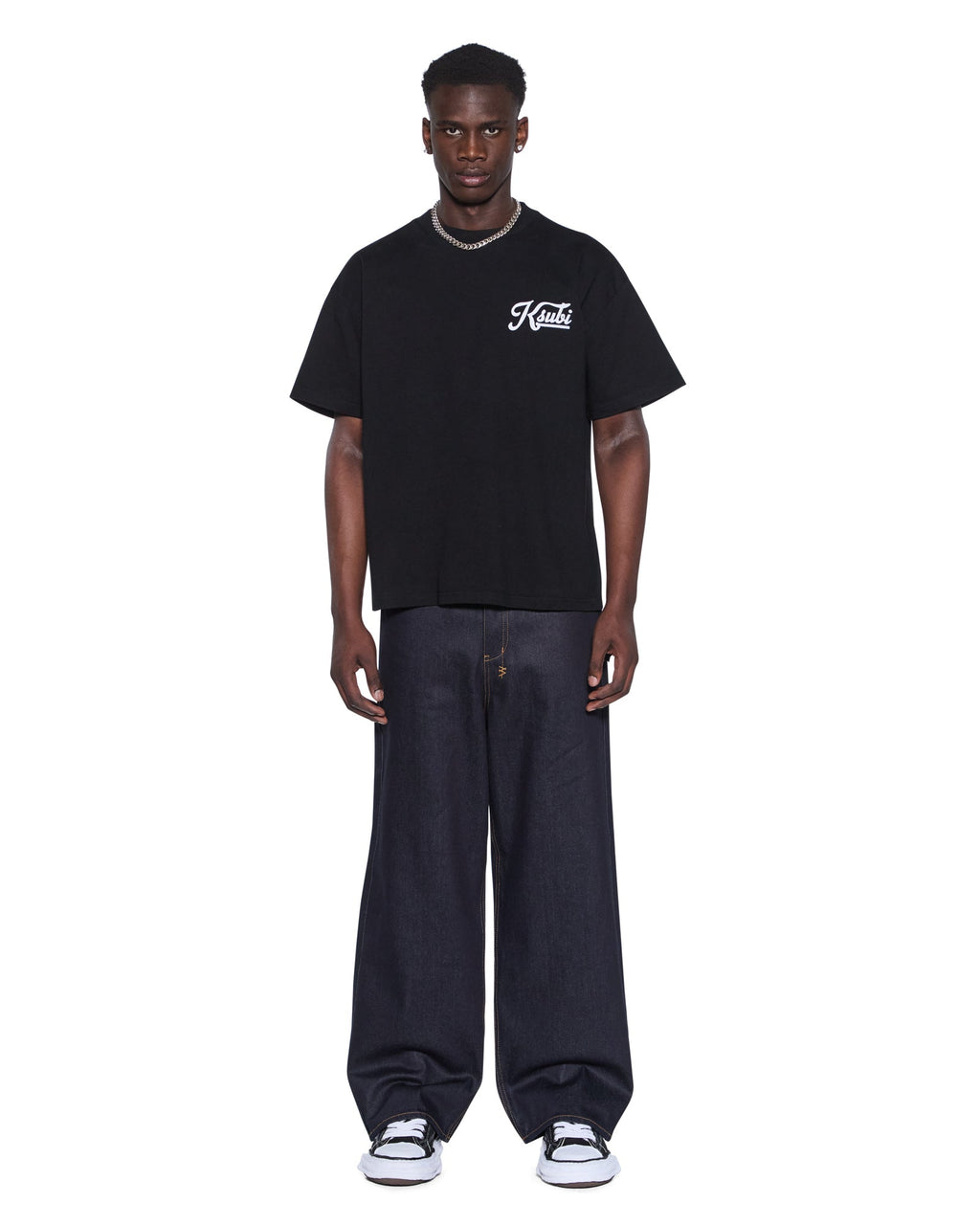MENS OUTFIELD EKCESS SS TEE BLACK TEES