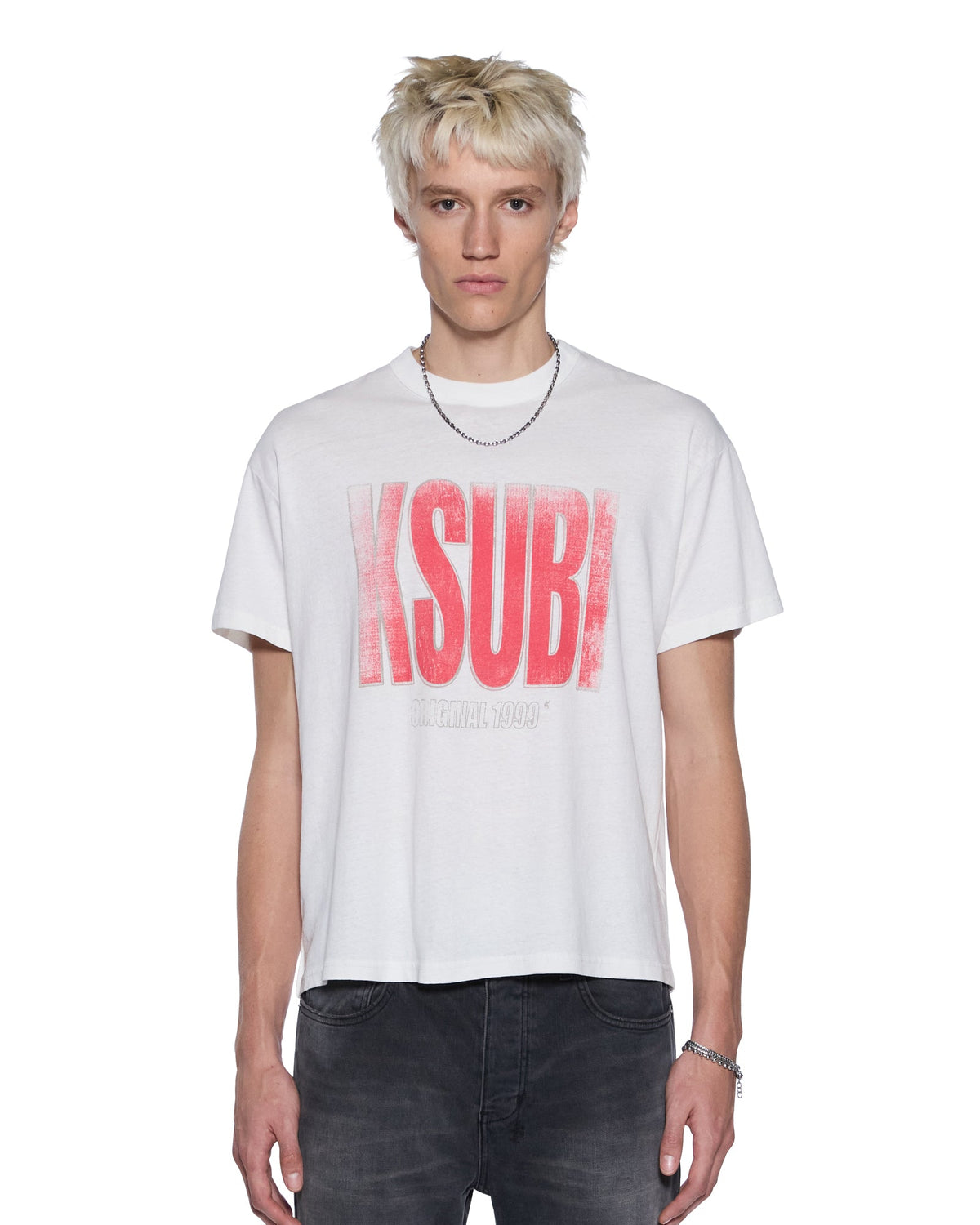 MENS PANTHERA SID SS TEE VINTAGE WHITE TEES