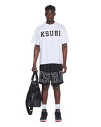 MENS TOUCHDOWN EKCESS SS TEE VINTAGE WHITE TEES