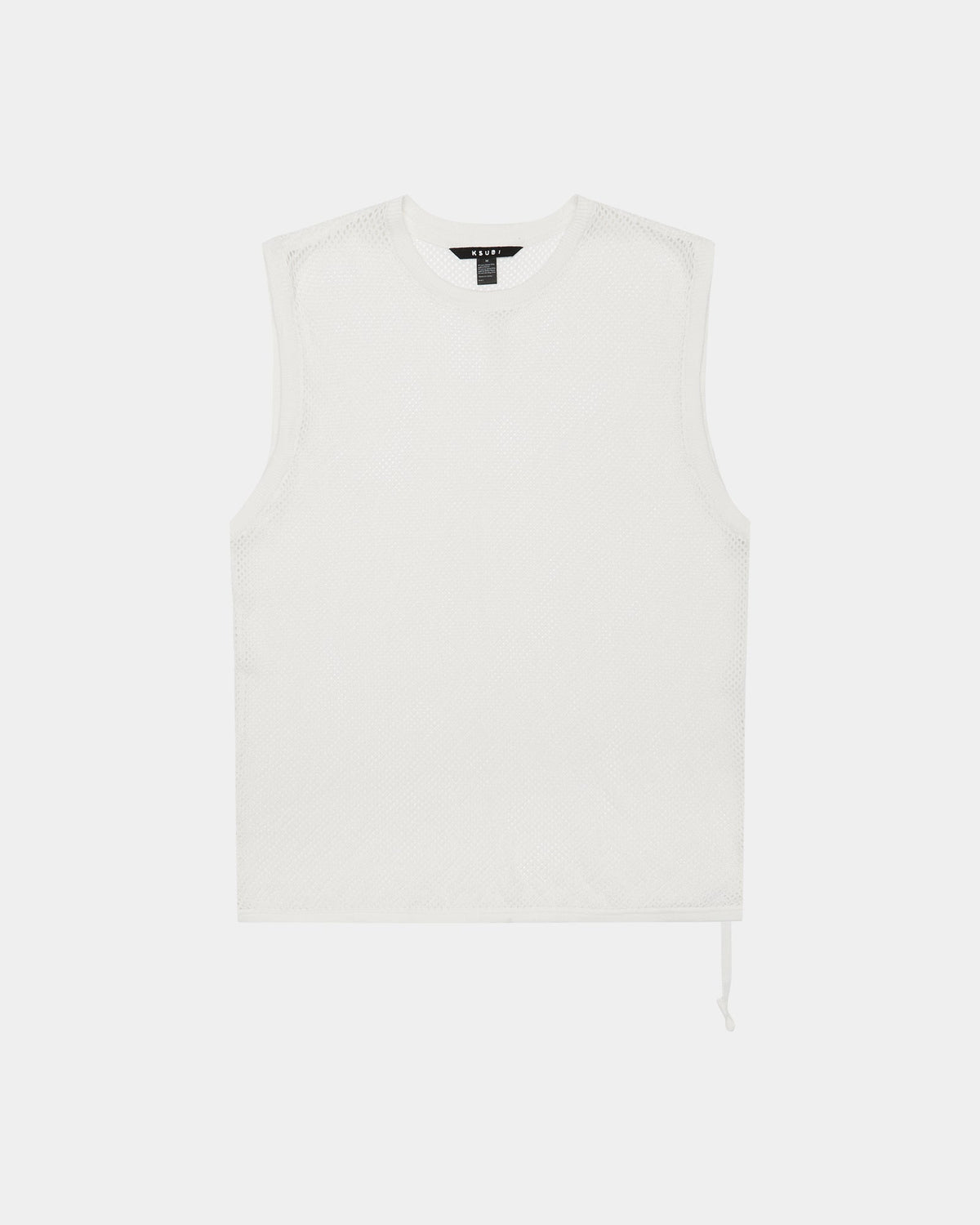 Mens Networth Tank White Relaxed Tees - White