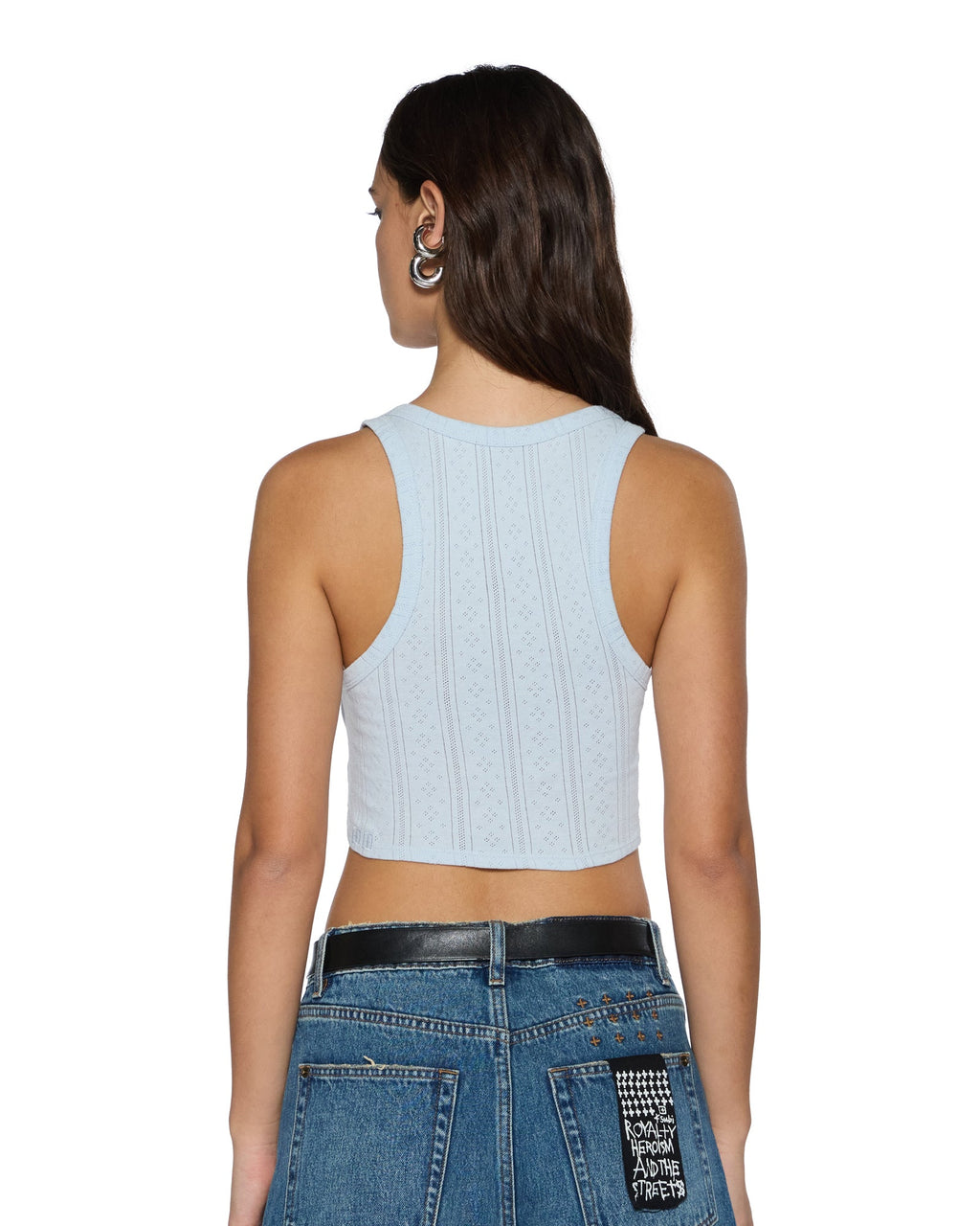 WOMENS SOTT ORIGIN CROP TANK ICE MIST FASHION TOPS