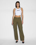 WOMENS SQUAD CARGO KHAKI PANTS