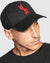  4 X 4 CROSS DOLLAR CAP BLACK HEADWEAR