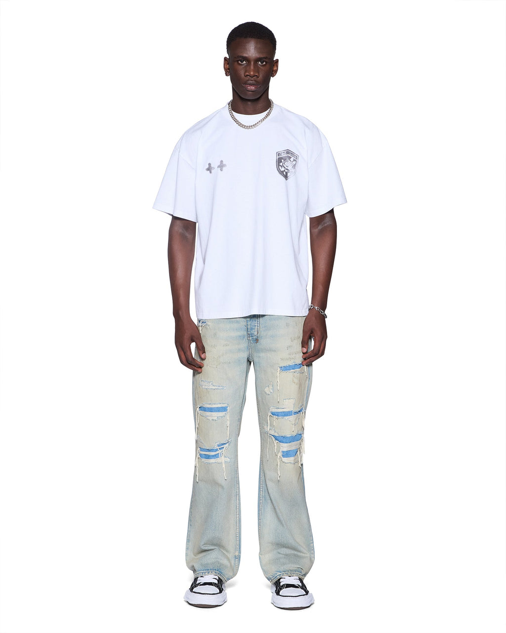 MENS CHERUB HALEN SS TEE WHITE TEES