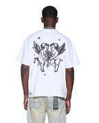 MENS CHERUB HALEN SS TEE WHITE TEES
