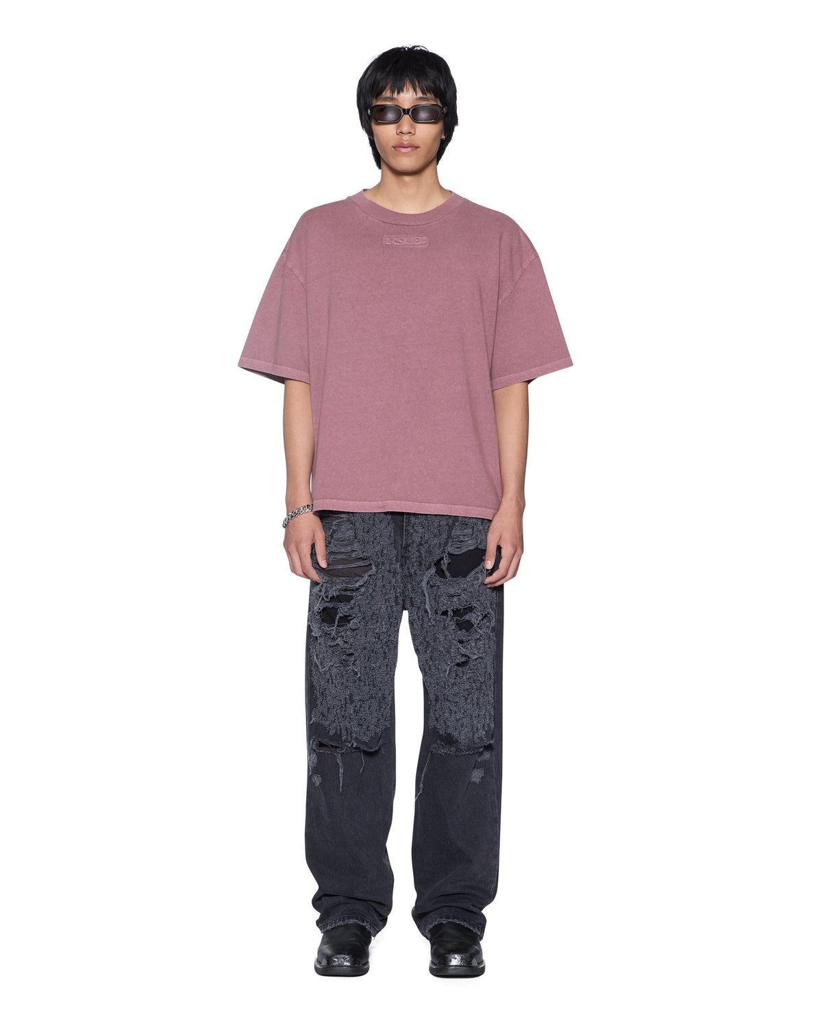 MENS INTRUDER HALEN SS TEE PLUM TEES