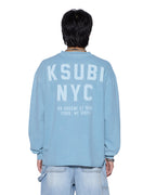 MENS K-LOCK EKCESS LS TEE SUMMER BLUE TEES