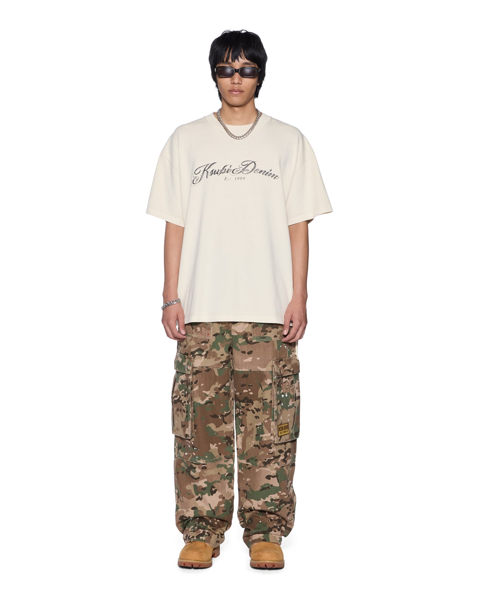 MENS TROOPER CARGO PANT WOODLAND STRAIGHT PANTS