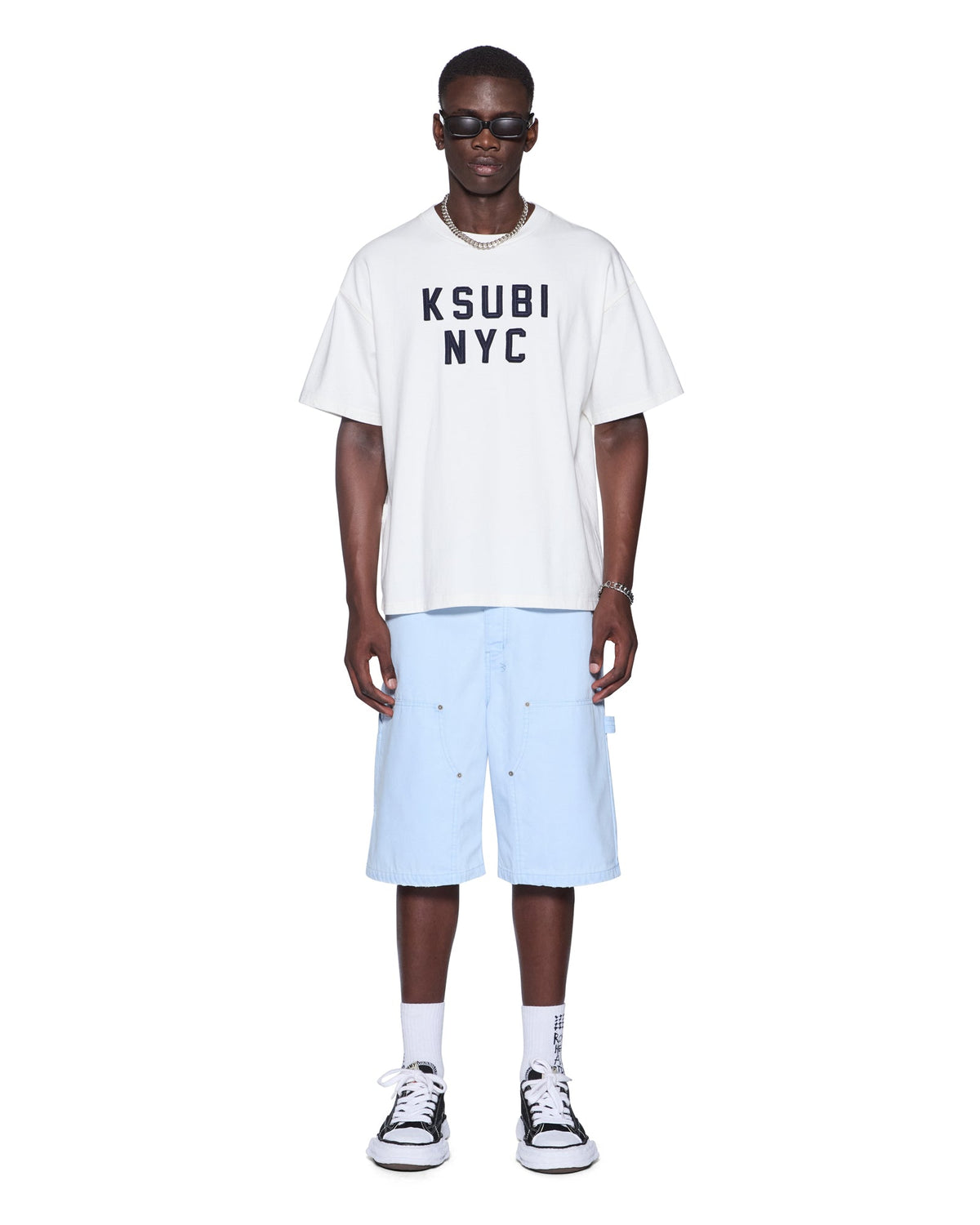 MENS NYC EKCESS SS TEE TRU WHITE TEES