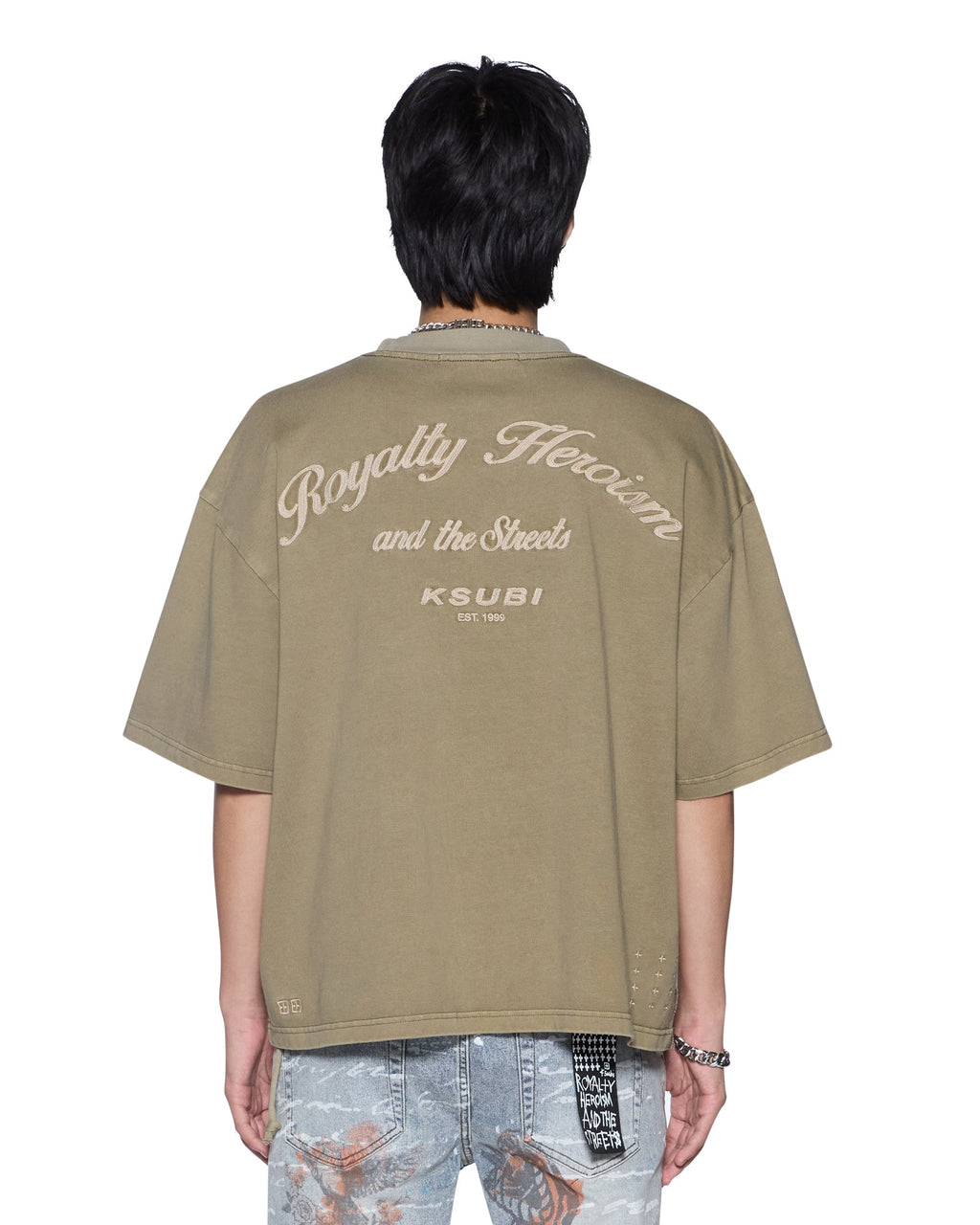 MENS ROYALTY HALEN SS TEE MILITANT TEES
