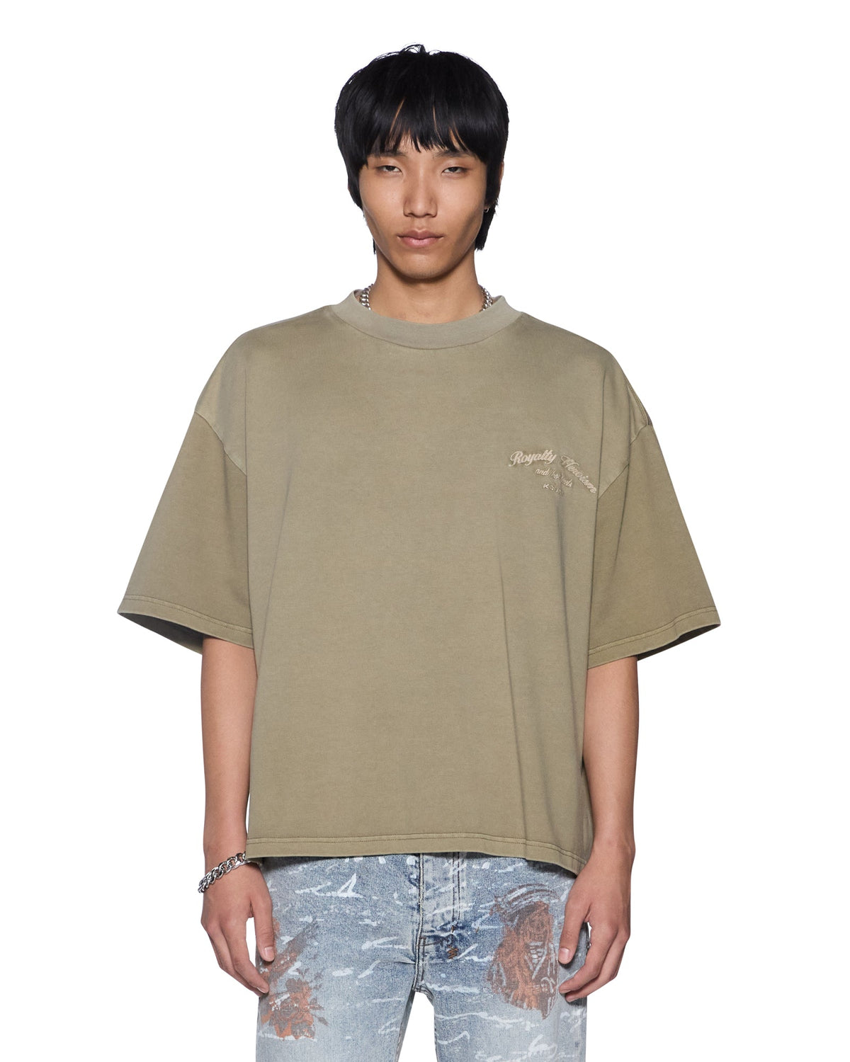 MENS ROYALTY HALEN SS TEE MILITANT TEES