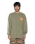 MENS  ZERO HEROES LS TEE MILITANT OVERSIZED TEES