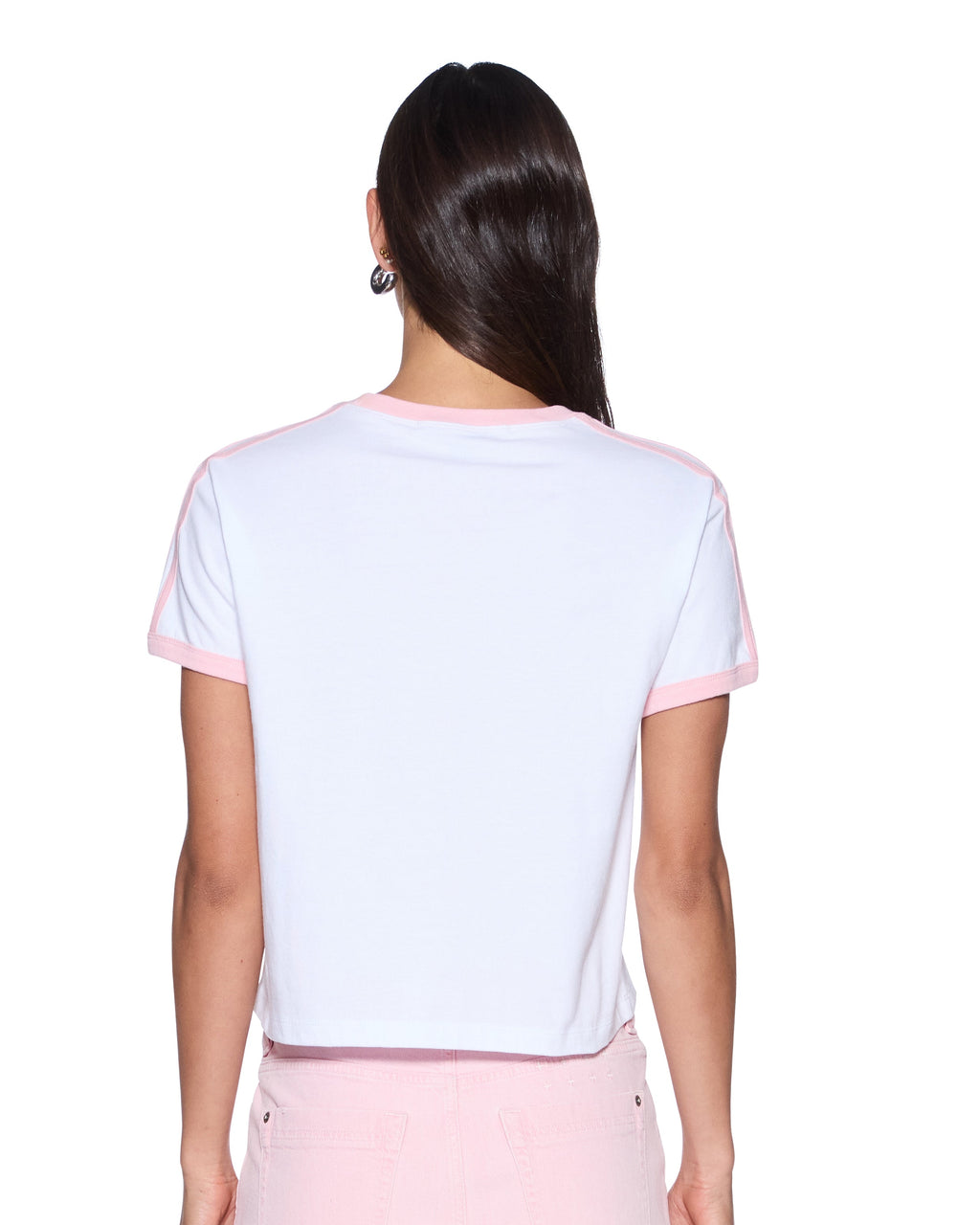 WOMENS VARSITY SHRUNKEN TEE WHITE QUARTZ TEES