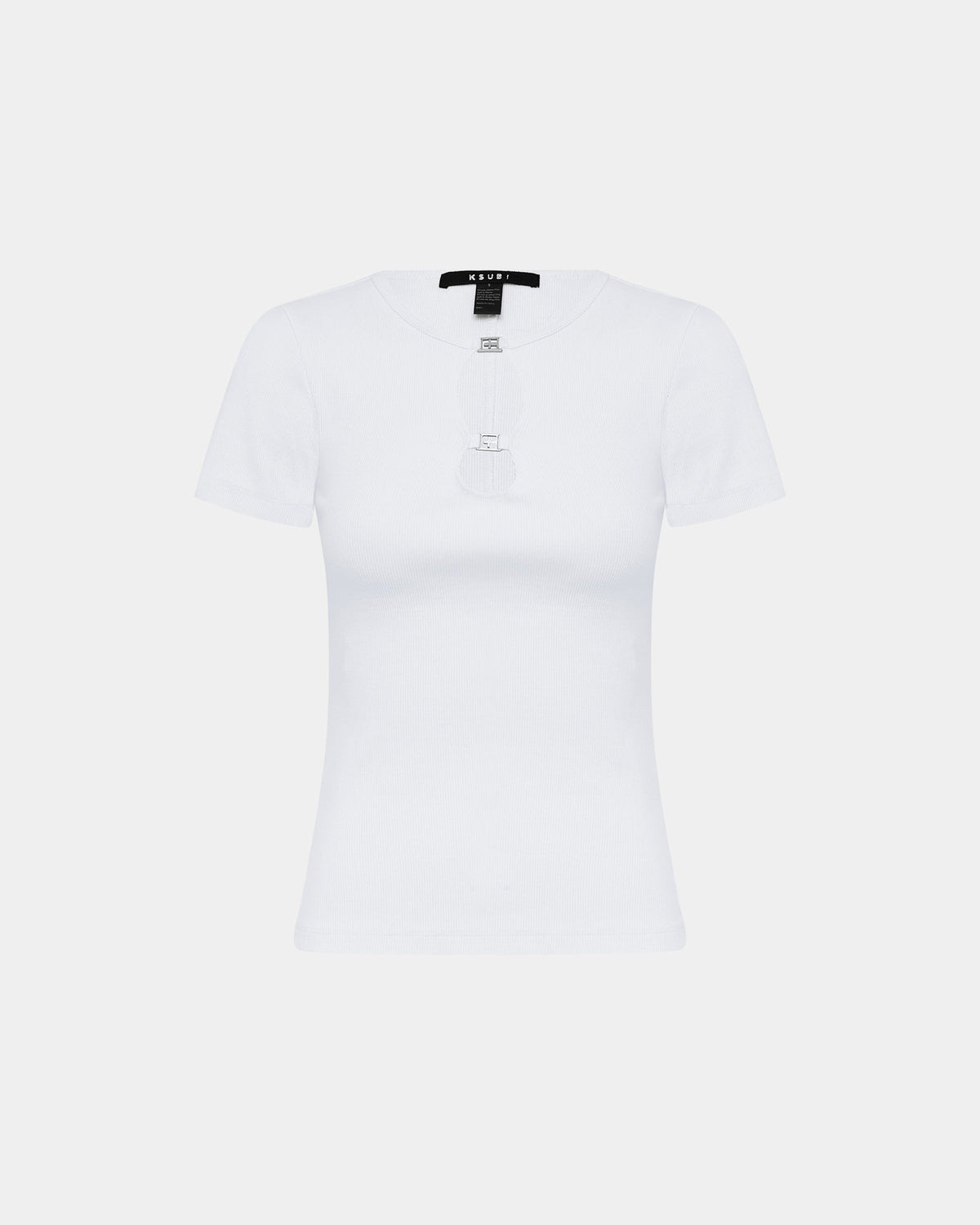 2 CHARM SS TEE WHITE