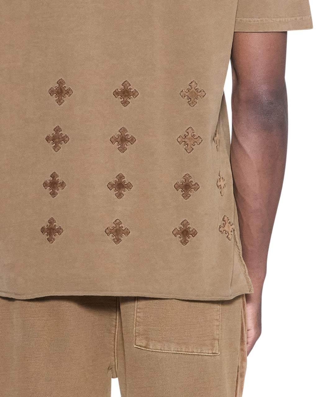 MENS 4X4 PAISE BIGGIE SS TEE ESPRESSO TEES