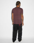 MENS ANGEL SIOUX SS TEE RED STRIPE TEES
