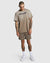 MENS  SOTT BIGGIE SS TEE CLAY OVERSIZED TEES