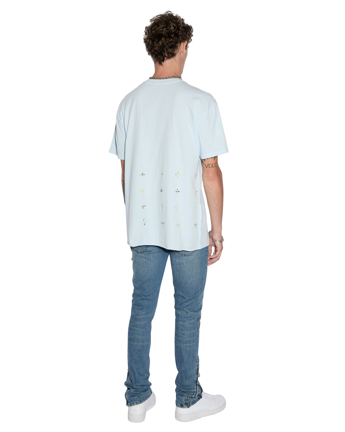 Mens Clubhouse Biggie Ss Tee Shallows Oversized Tees - Blue