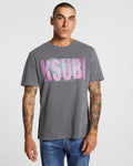 DERANGED KASH SS TEE CHARCOAL