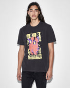 MENS DEVIL KASH SS TEE FADED BLACK TEES