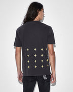 MENS DEVIL KASH SS TEE FADED BLACK TEES