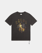 Mens Diagrams Biggie Ss Faded Black Oversized Tees - Black