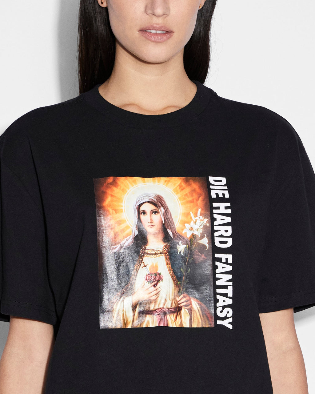 WOMENS DIE HARD OH G SS TEE BLACK TEES