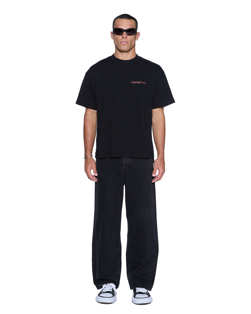 Mens Director Ekcess Ss Tee Jet Black Tees - Black