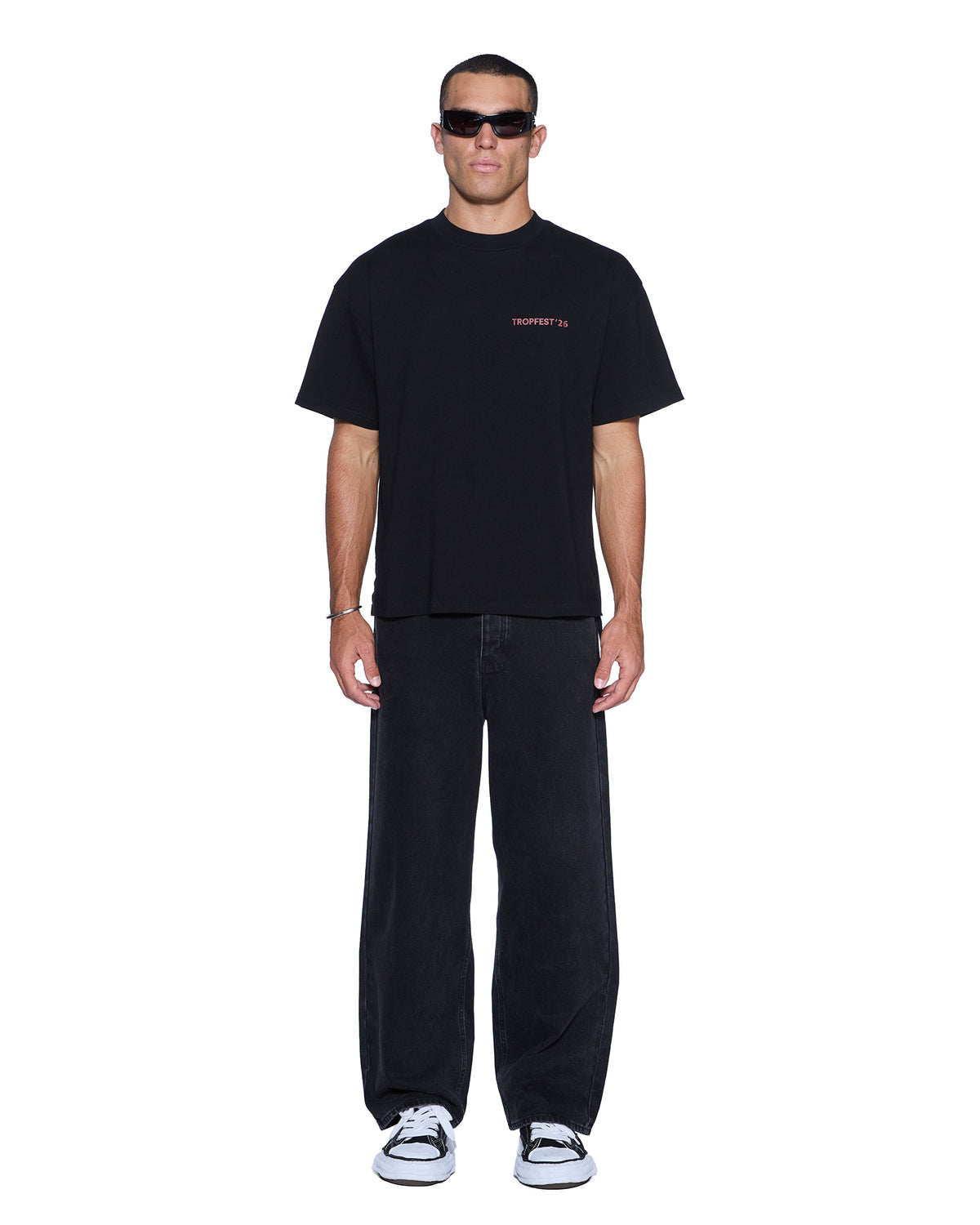 Mens Director Ekcess Ss Tee Jet Black Tees - Black