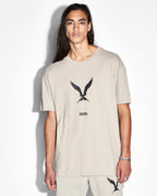 Mens Euphoric Biggie Ss Tee Terra Oversized Tees - Khaki