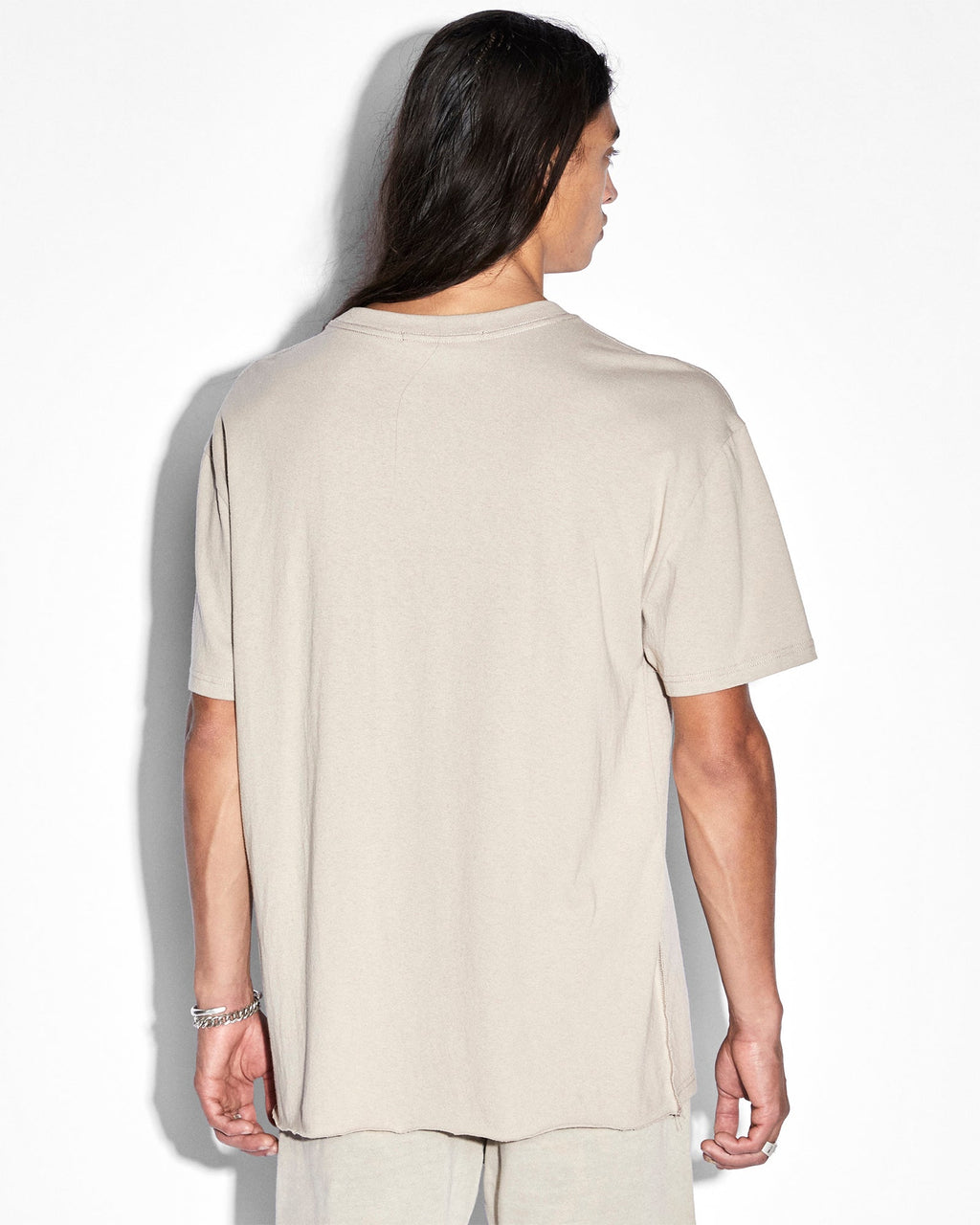 Mens Euphoric Biggie Ss Tee Terra Oversized Tees - Khaki