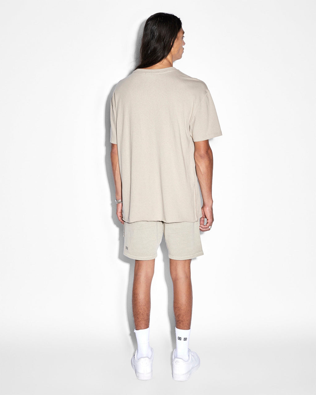 Mens Euphoric Biggie Ss Tee Terra Oversized Tees - Khaki
