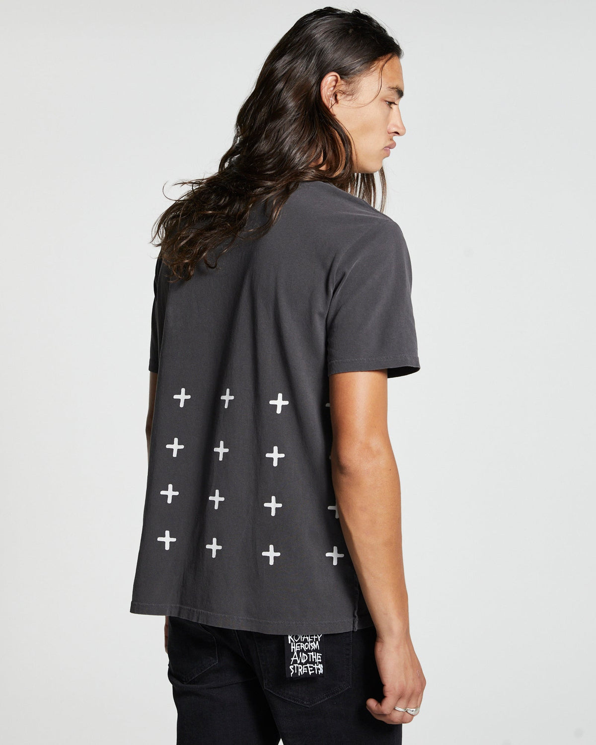 MENS HIGH LOVERS KASH SS TEE FADED TEES